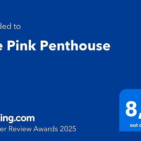 דירה The Pink Penthouse *